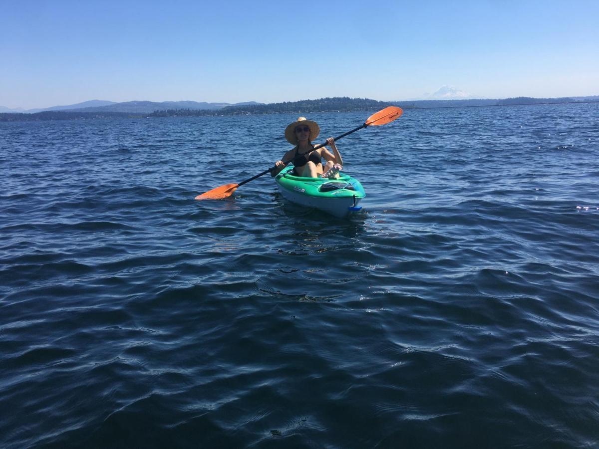 Fun Waterfront Home W/ Boat, Kayaks -Central Seattle! Kültér fotó